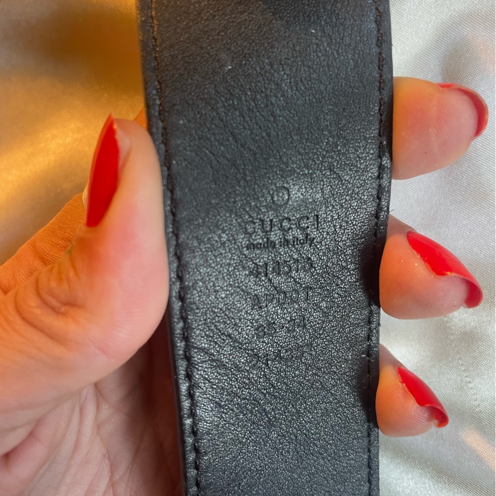 Gucci Marmont Authentic Made in Italy Belt - Picture 6 of 8